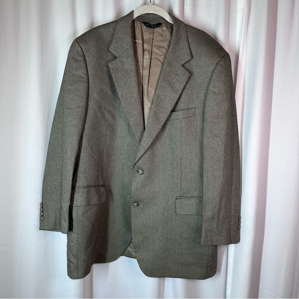 JOS A BANK Men’s SILK BLEND Sport Coat Jacket Blazer Sz 44R  Lightweight Preppy